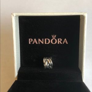 Pandora Ribbed Charm